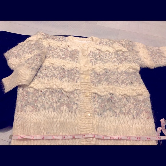 NEW Creamy/Beige Cardigan Sweater Jacket Coat 🧥 - Picture 10 of 14